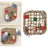 Maxbell Maxbell Parrot Climbing Net Chewing Interactive Play Hammock Hanging for Cockatiel
