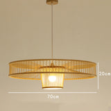 Maxbell Pendant Ceiling Light Shade Chandelier Light Cover for Hallway Ornament  70cmx20cm