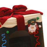 Maxbell Christmas Cat House Cave Hut Mat Tent Nest Cushion Winter Warm Anti Slip