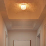 Maxbell Bamboo Ceiling Light Fixture Lamp E27 Base Rustic for Passway Living Room 65cm