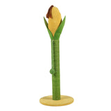 Maxbell 80cm Tall Cat Scratcher Post Hanging Toy Ball Grinding Claws Scratching Pole