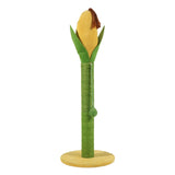 Maxbell 80cm Tall Cat Scratcher Post Hanging Toy Ball Grinding Claws Scratching Pole