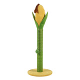 Maxbell 80cm Tall Cat Scratcher Post Hanging Toy Ball Grinding Claws Scratching Pole