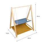 Maxbell Modern Shelves Perches Animals Kitten Home Cushion Wooden Cat Hammock Bed