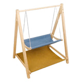 Maxbell Modern Shelves Perches Animals Kitten Home Cushion Wooden Cat Hammock Bed