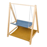 Maxbell Modern Shelves Perches Animals Kitten Home Cushion Wooden Cat Hammock Bed