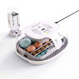 Maxbell 16 Eggs Incubator Egg Turner Tray Digital Temperature Control for Chicken