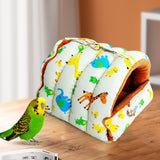 Maxbell Winter Warm Parrot Cage Tent Hammock Birds Hanging Nest for Bluebirds Macaw S