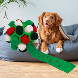 Maxbell Pet Snuffle Ball Toy Increase IQ Bite Resistant Educational Foraging Toy