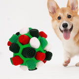 Maxbell Pet Snuffle Ball Toy Increase IQ Bite Resistant Educational Foraging Toy