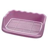 Maxbell Dog Toilet Litter Pan Training with Protection Wall Every Side No Pink