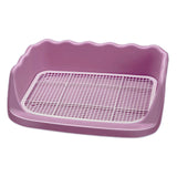 Maxbell Dog Toilet Litter Pan Training with Protection Wall Every Side No Pink