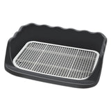 Maxbell Dog Toilet Litter Pan Training with Protection Wall Every Side No Black