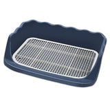 Maxbell Dog Toilet Litter Pan Training with Protection Wall Every Side No Blue