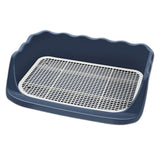 Maxbell Dog Toilet Litter Pan Training with Protection Wall Every Side No Blue