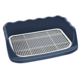 Maxbell Dog Toilet Litter Pan Training with Protection Wall Every Side No Blue