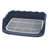 Maxbell Dog Toilet Litter Pan Training with Protection Wall Every Side No Blue