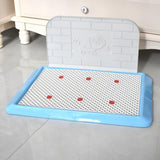 Maxbell Pet Litter Tray Dogs Potty Toilet Small Pee Animal Pad Holder Dog Litter Box Blue