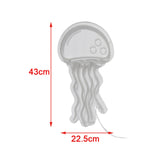 Maxbell Jellyfish Light Neon Sign Night Light USB Powered for Home Wedding Birthday