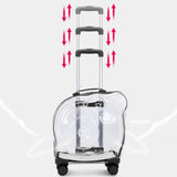 Maxbell Dog Cats Trolley Case Travel Tote Large Capacity Carrying Bag for Small Dog Black