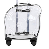 Maxbell Dog Cats Trolley Case Travel Tote Large Capacity Carrying Bag for Small Dog Black