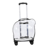 Maxbell Dog Cats Trolley Case Travel Tote Large Capacity Carrying Bag for Small Dog Black