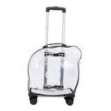 Maxbell Dog Cats Trolley Case Travel Tote Large Capacity Carrying Bag for Small Dog Black