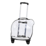 Maxbell Dog Cats Trolley Case Travel Tote Large Capacity Carrying Bag for Small Dog Black