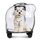 Maxbell Dog Cats Trolley Case Travel Tote Large Capacity Carrying Bag for Small Dog Black
