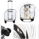 Maxbell Dog Cats Trolley Case Travel Tote Large Capacity Carrying Bag for Small Dog Black