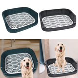 Maxbell Pet Litter Tray Cat Potty Toilet Small Animals Litter Dog Pan Litter Box Blue