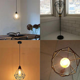 Maxbell Metal Pendant Light Shade Chandelier Light Cover for Farmhouse Bathroom