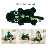 Maxbell Pet Dog Clothes Green Costume Coat for Dogs Puppy Cats Jumpsuits Clothing XS