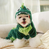 Maxbell Pet Dog Clothes Green Costume Coat for Dogs Puppy Cats Jumpsuits Clothing M