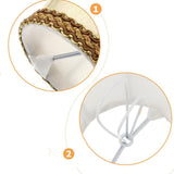 Maxbell Modern Lampshade Table Lamp Lamp Shade for Restaurant Living Room Decor