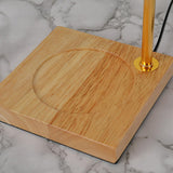 Maxbell Candle Warmer Lamp Burner Melter Lamp Dimmable Wood Base Light for SPA