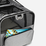 Maxbell Double Compartment Pet Carrier Ventilated Breathable for Taking A Walk