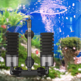 Maxbell Aquarium Fish Tank Sponge Filter Cycle Filtration Increase Oxygen Mute Double Small
