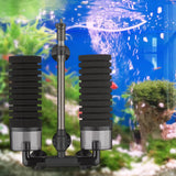 Maxbell Aquarium Fish Tank Sponge Filter Cycle Filtration Increase Oxygen Mute Double M