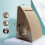 Maxbell Cat Corrugated Scratcher Lounge Toy Bed Rest Claw Scratching Indoor