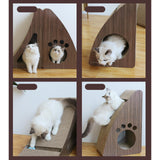 Maxbell Cat Corrugated Scratcher Lounge Toy Bed Rest Claw Scratching Indoor