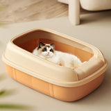 Maxbell High Sided Cat Litter Box Holder 25.6x18x8.7inch Kitty Capacity 24L Sturdy