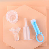 Maxbell Newborn puppy Feeding Feeder Silicone Cat Dog Whelping Pets Blue