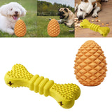 Maxbell Durable Dog Chew Toys Dispensing Playing Interactive Toys Treat Pet Rubber Fruit