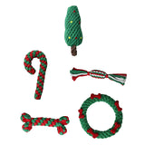 Maxbell Dog Chew Rope Toy Interactive Playing Training Exercise Pet Supplies Tree 18cm