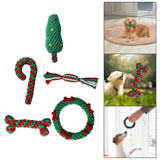 Maxbell Dog Chew Rope Toy Interactive Playing Training Exercise Pet Supplies Tree 18cm
