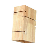 Maxbell Nature Wooden Wall Light Retro Light Fixture for Wall Living Room