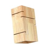Maxbell Nature Wooden Wall Light Retro Light Fixture for Wall Living Room