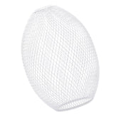 Maxbell Iron Wire Lampshade Lighting Fixtures Cover for Bedroom Kitchen White