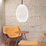 Maxbell Iron Wire Lampshade Lighting Fixtures Cover for Bedroom Kitchen White